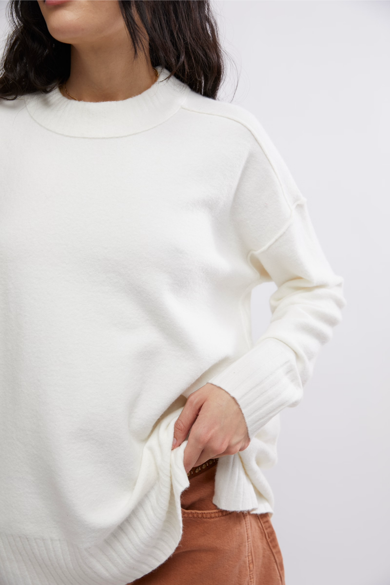 Phoebe White Pullover