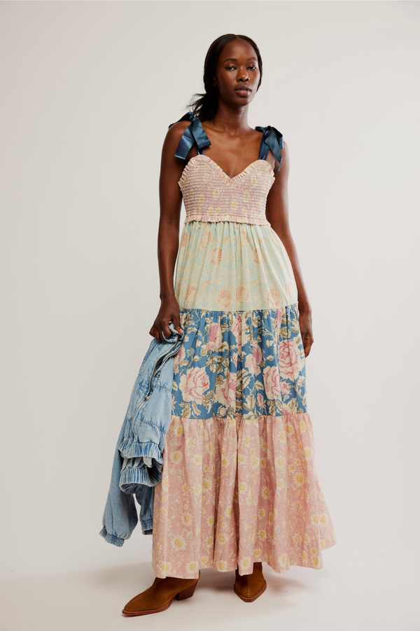 Bluebell Antique Combo Maxi Dress