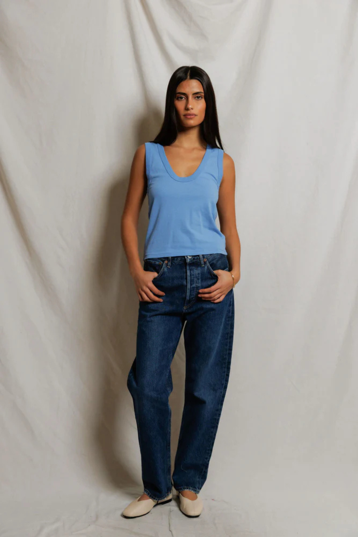 Khara Pacific Blue Scoop Tank