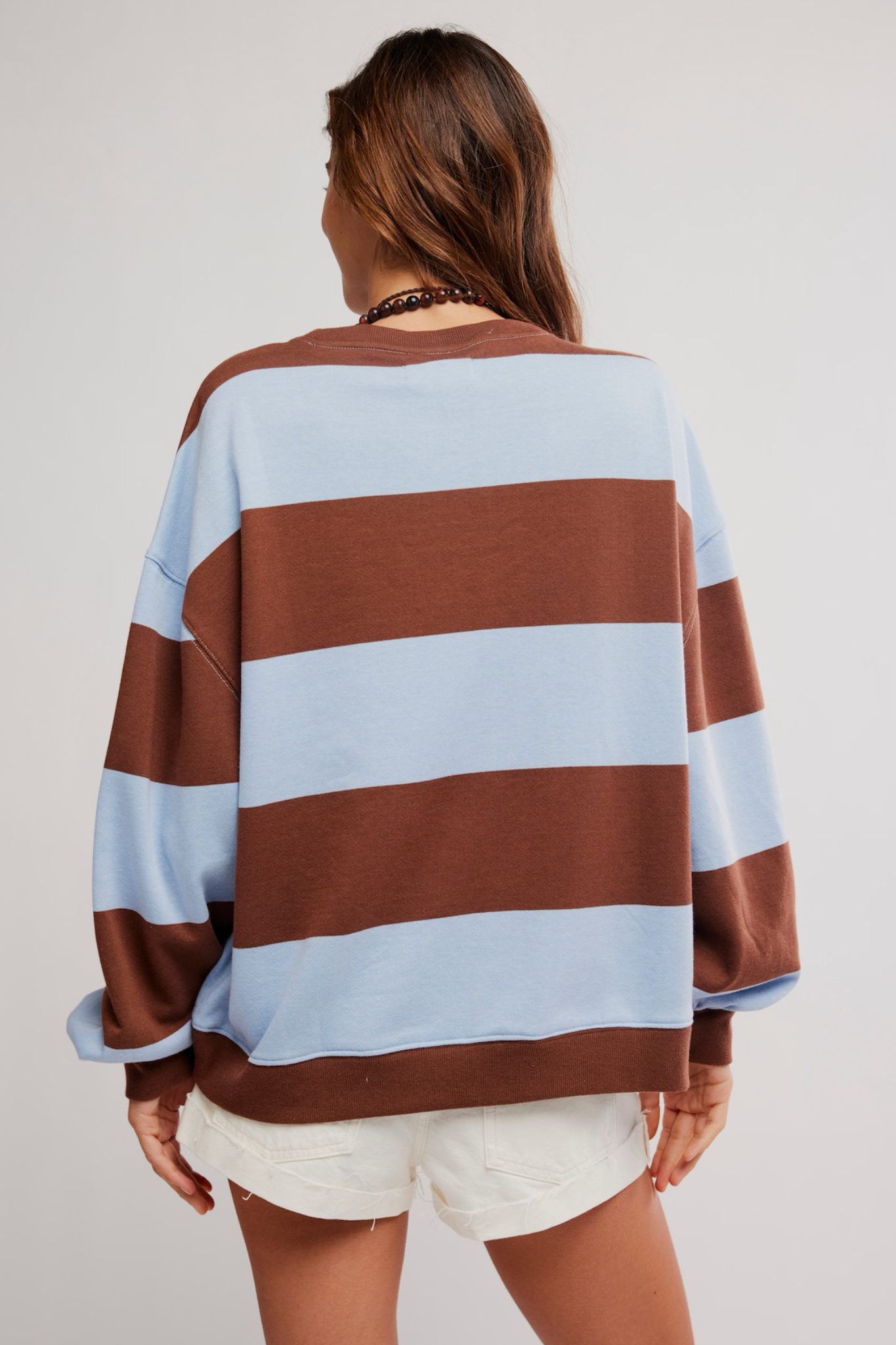 Classic Stripe Periwinkle Pullover