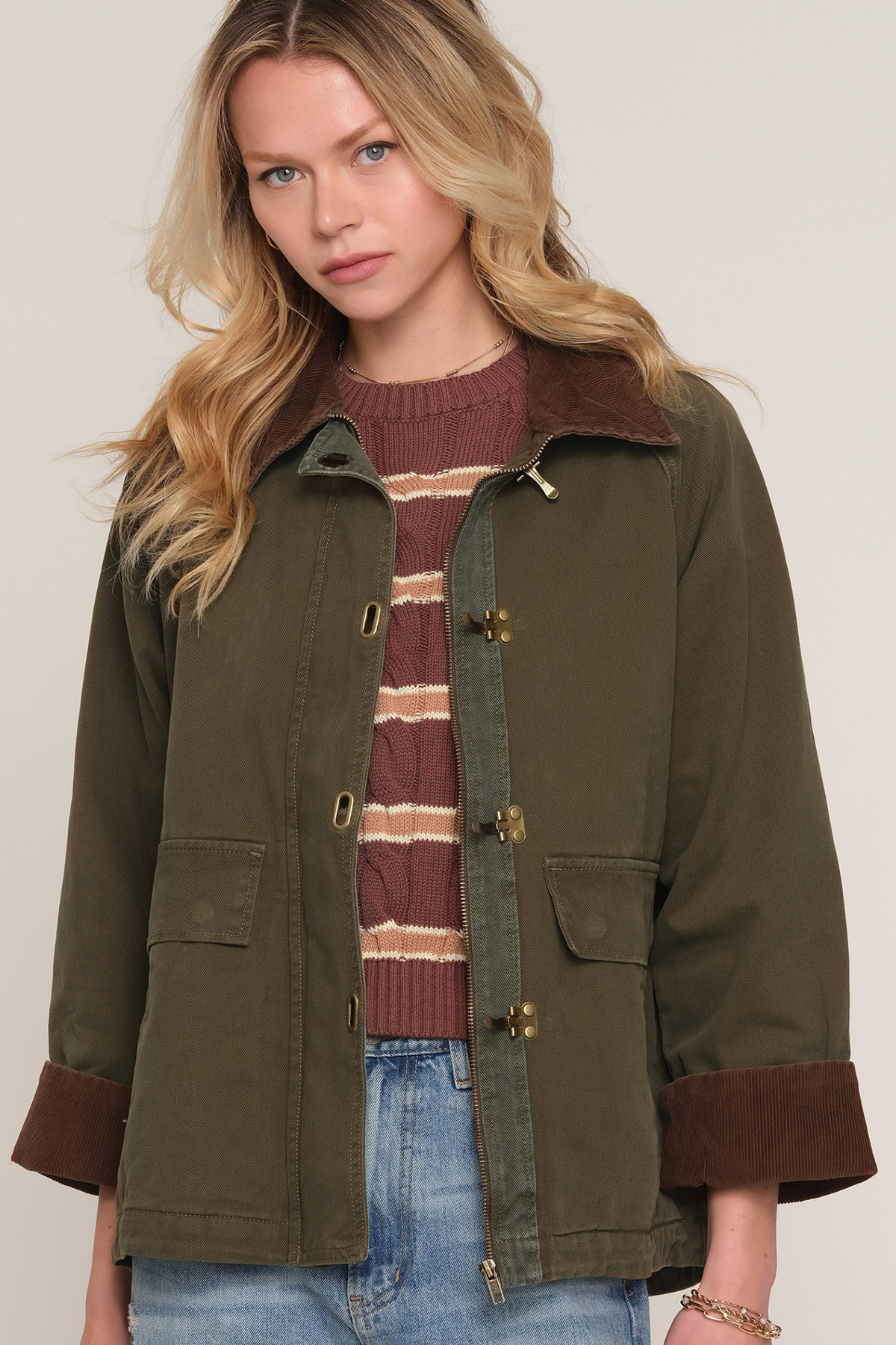 Matin Olive Jacket