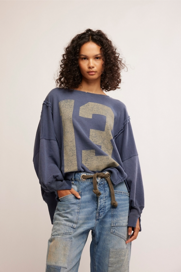 No 13 Graphic Camden Pullover