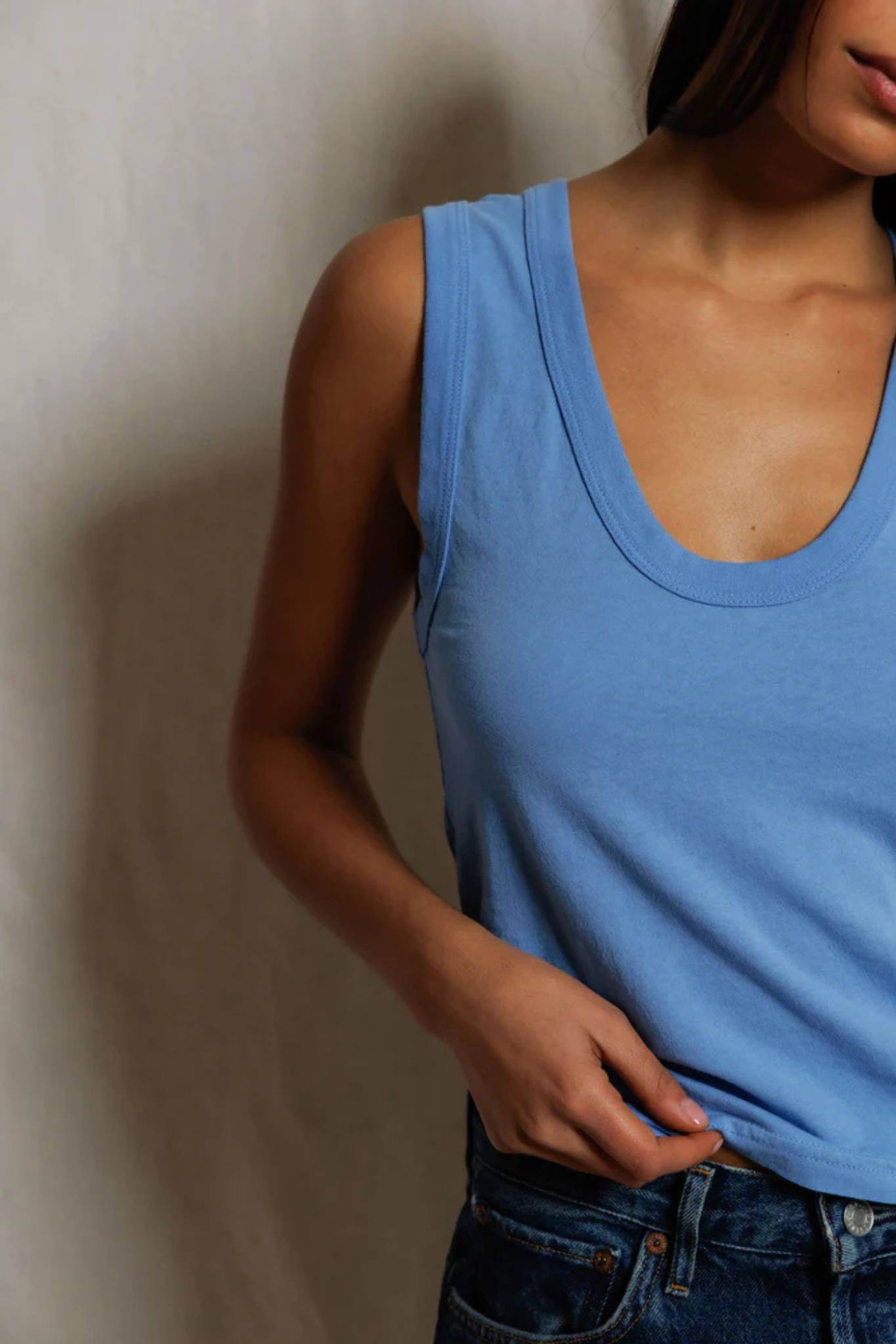 Khara Pacific Blue Scoop Tank
