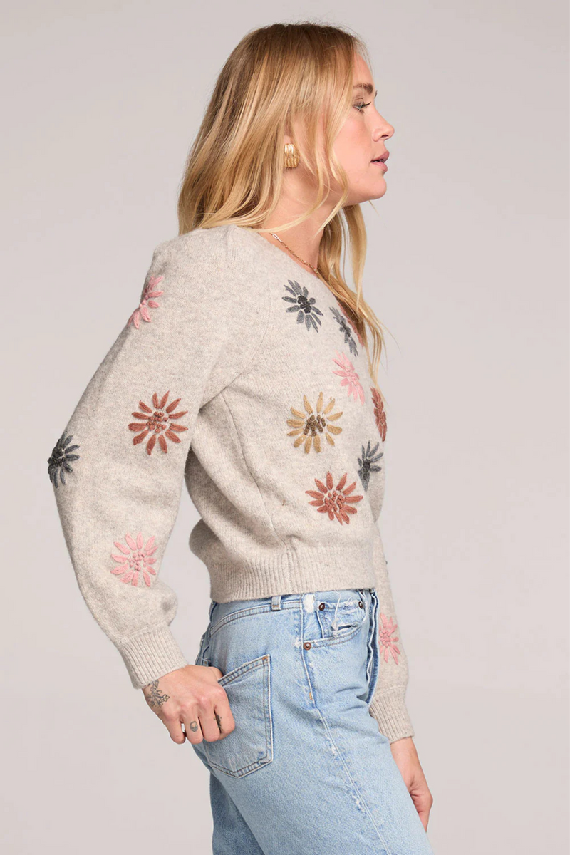 Valeria Floral Sweater