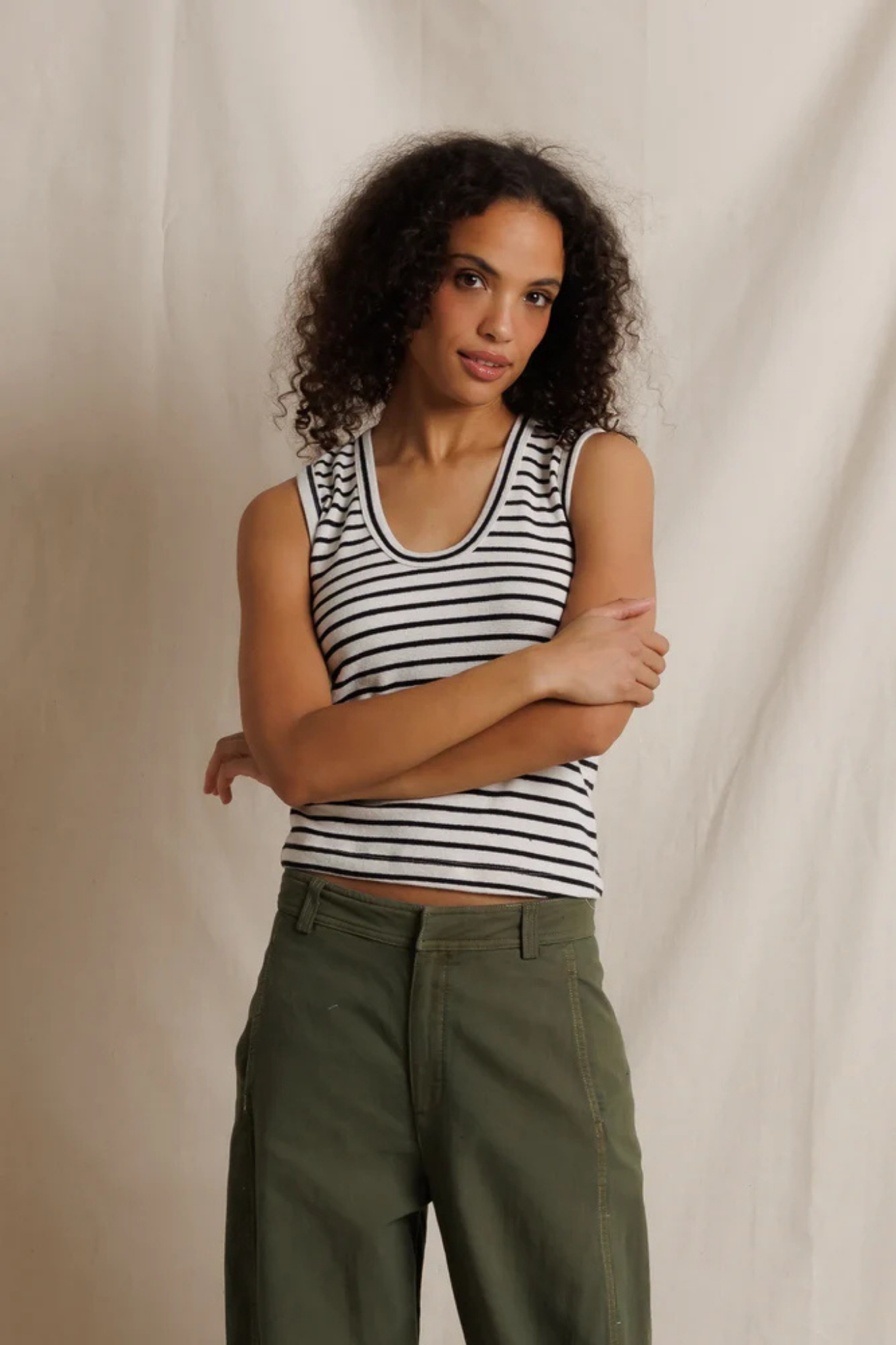Tracy Striped Tank