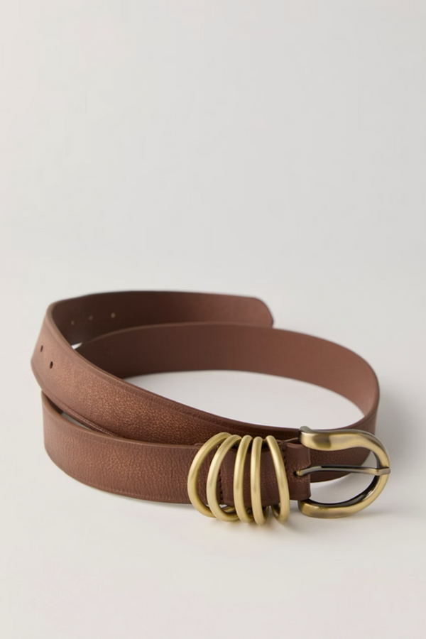 Rori Cognac Leather Belt