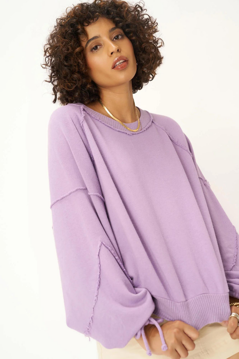 Idris Blooming Lilac Pullover