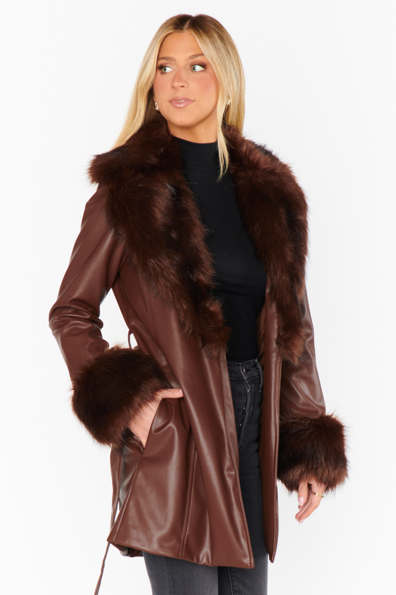 Penny Lane Cocoa Coat