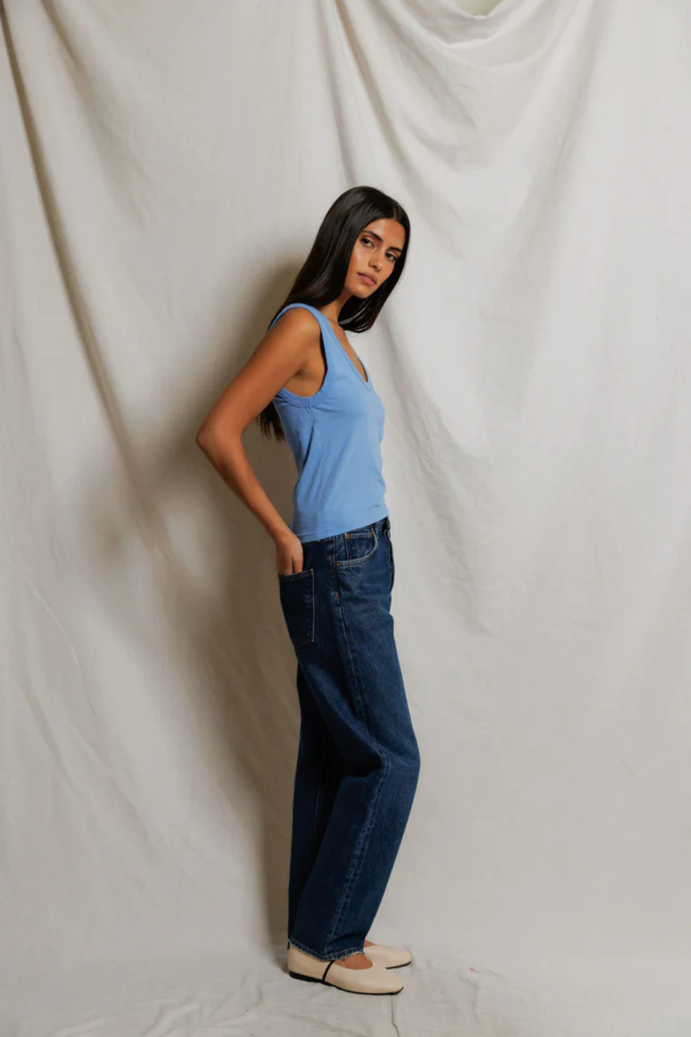 Khara Pacific Blue Scoop Tank