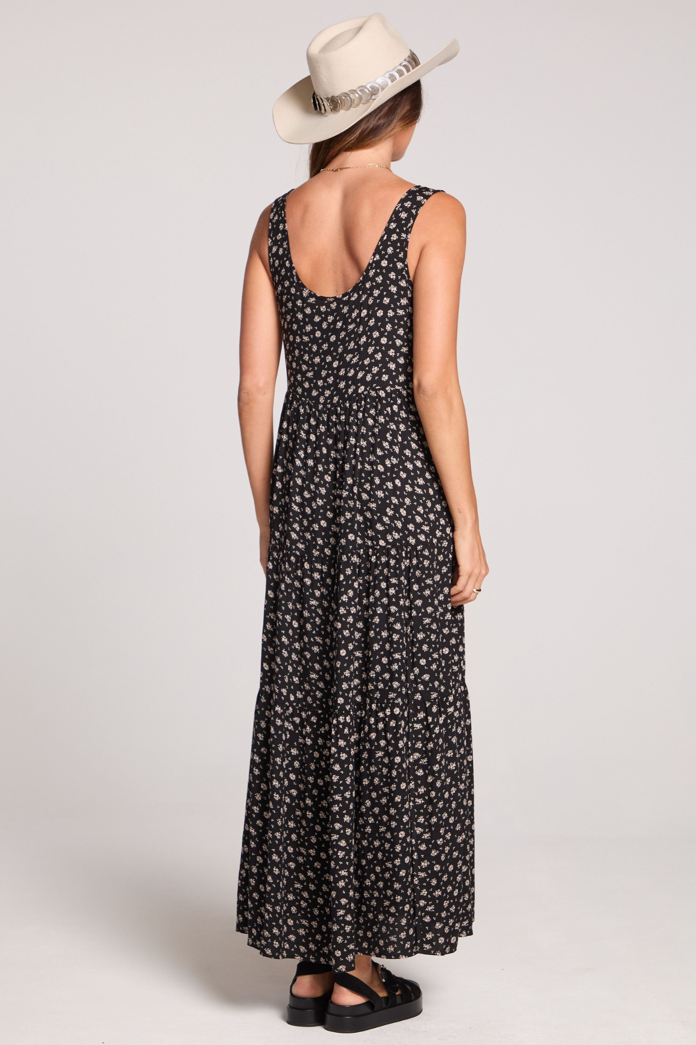 Rome Black Maxi Dress