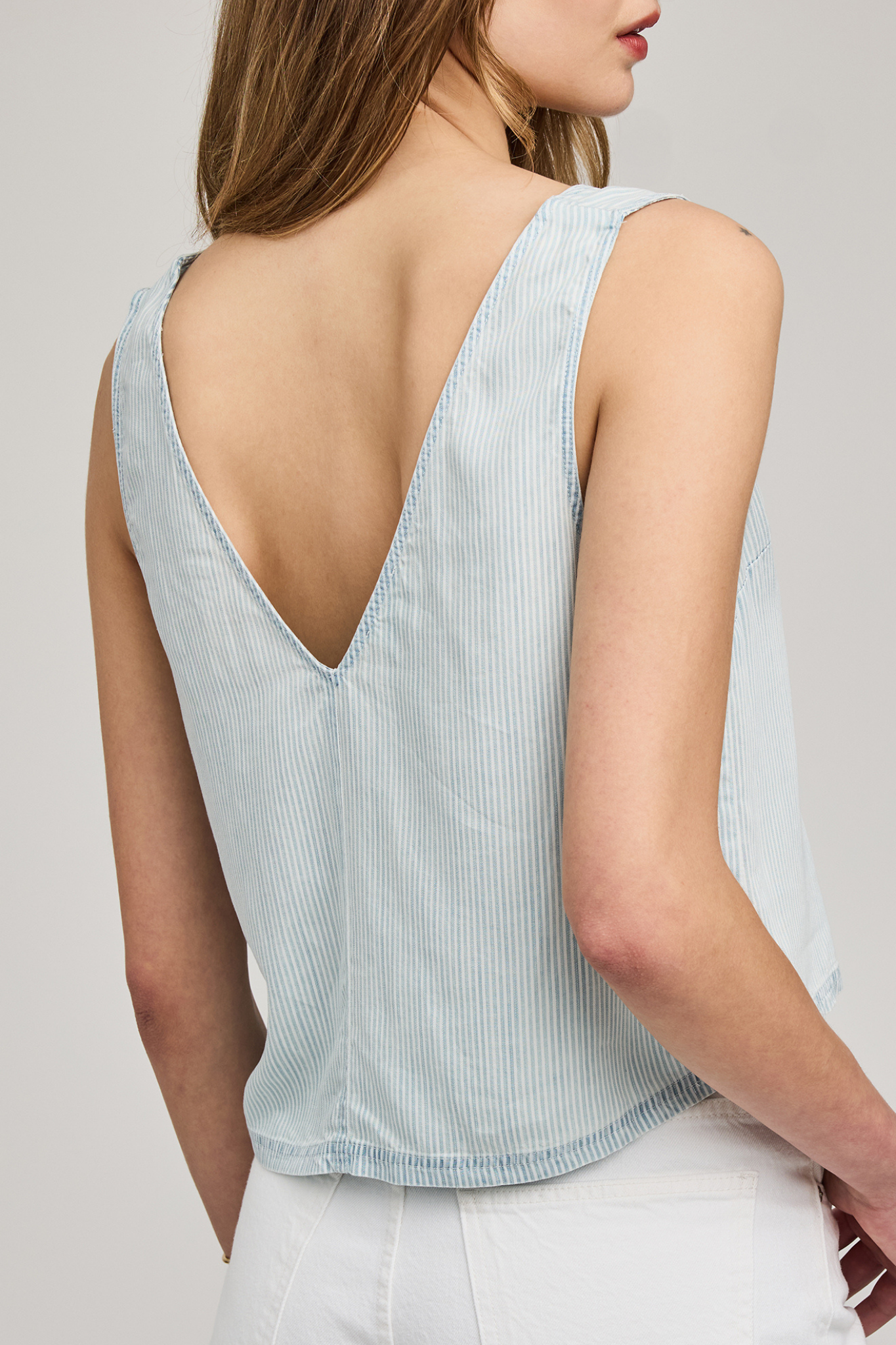 Colette Blue Stripe Tank