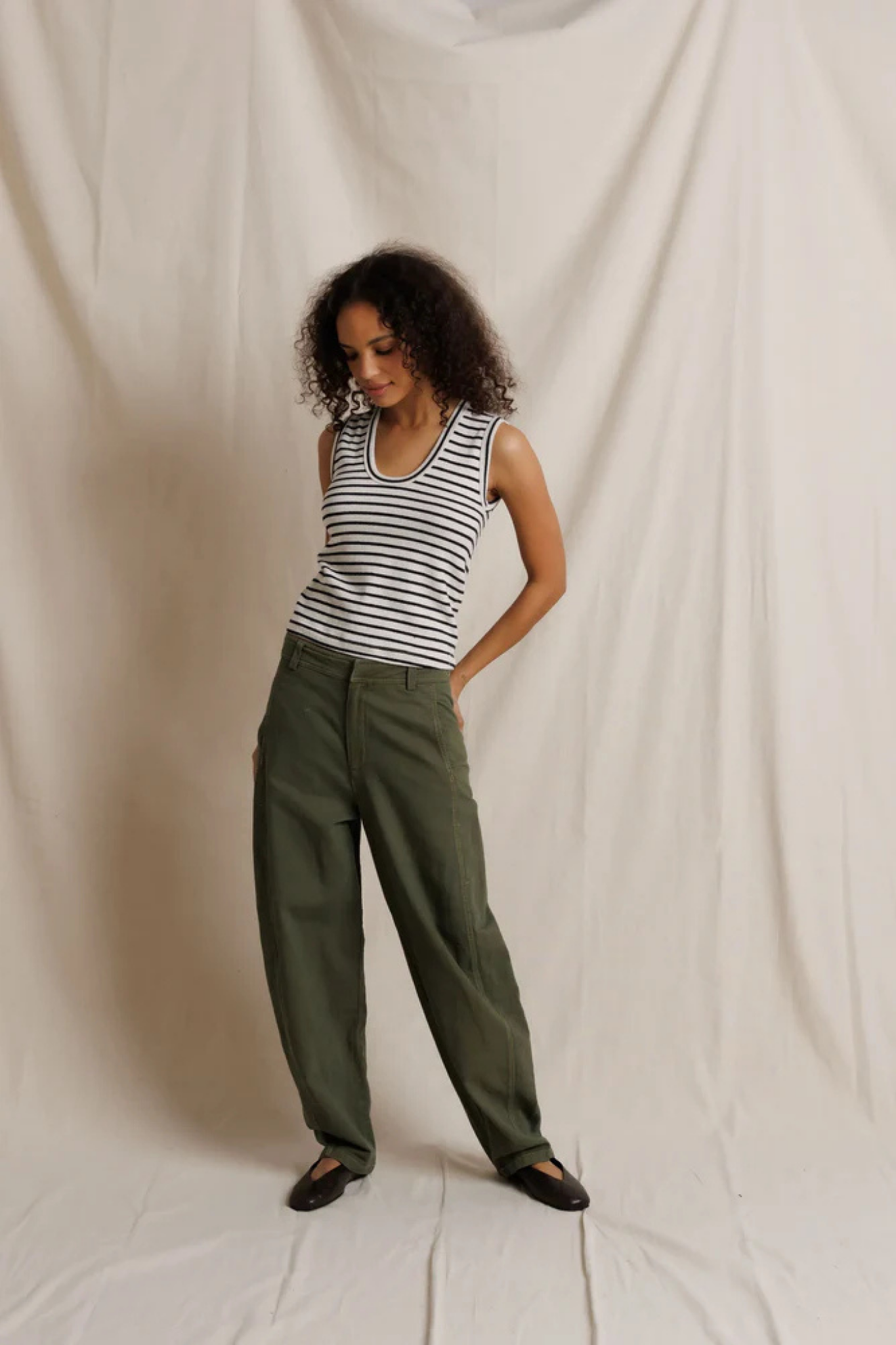 Tracy Striped Tank