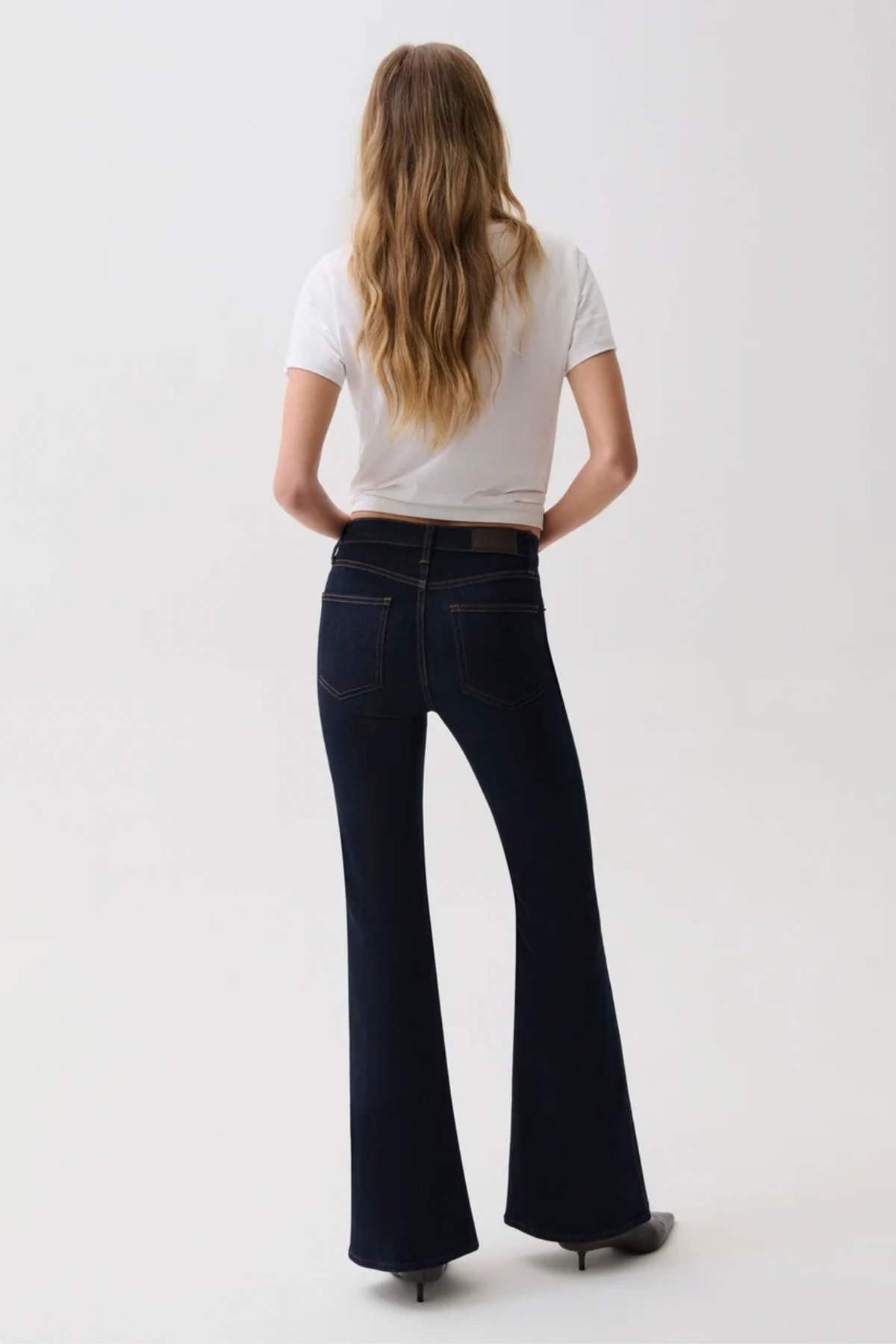 Kinsley Night Mid Rise Flare