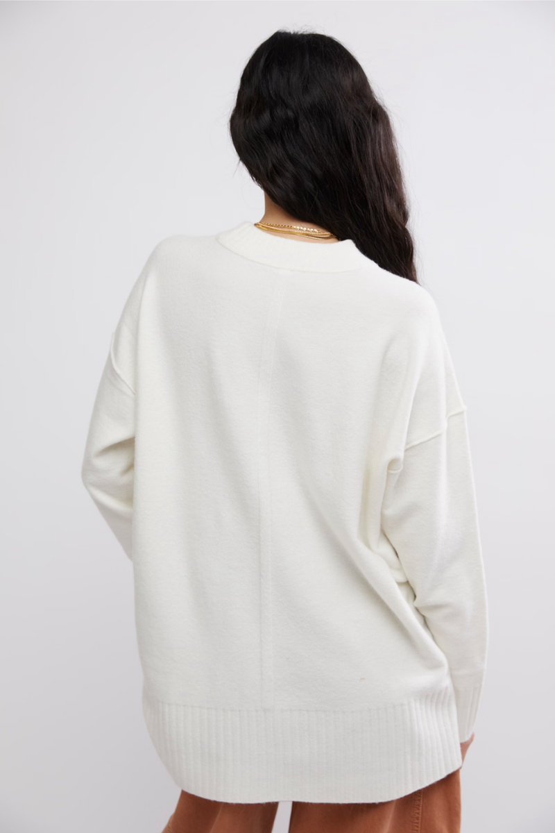 Phoebe White Pullover