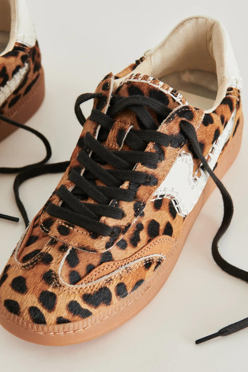 Notice Stitch Leopard Sneaker - Last One (Size 7.5)