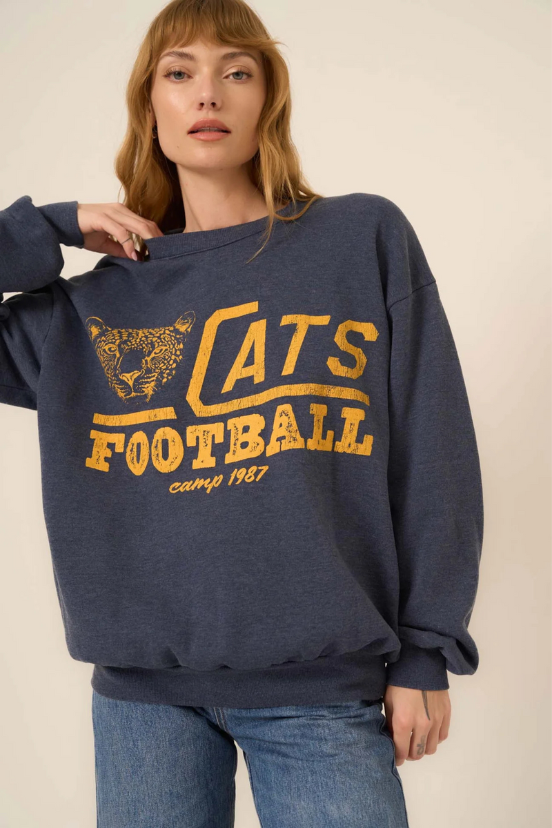 Cats Football Sweatshirt