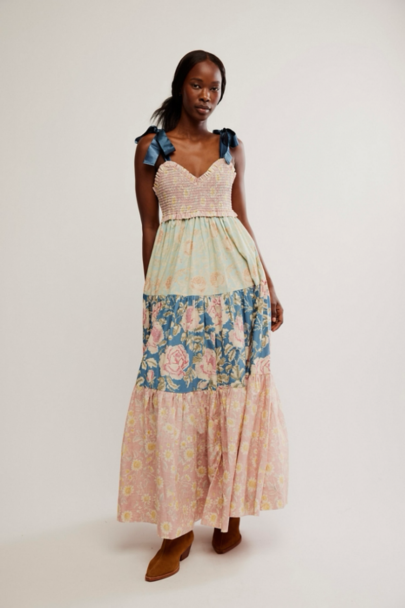 Bluebell Antique Combo Maxi Dress