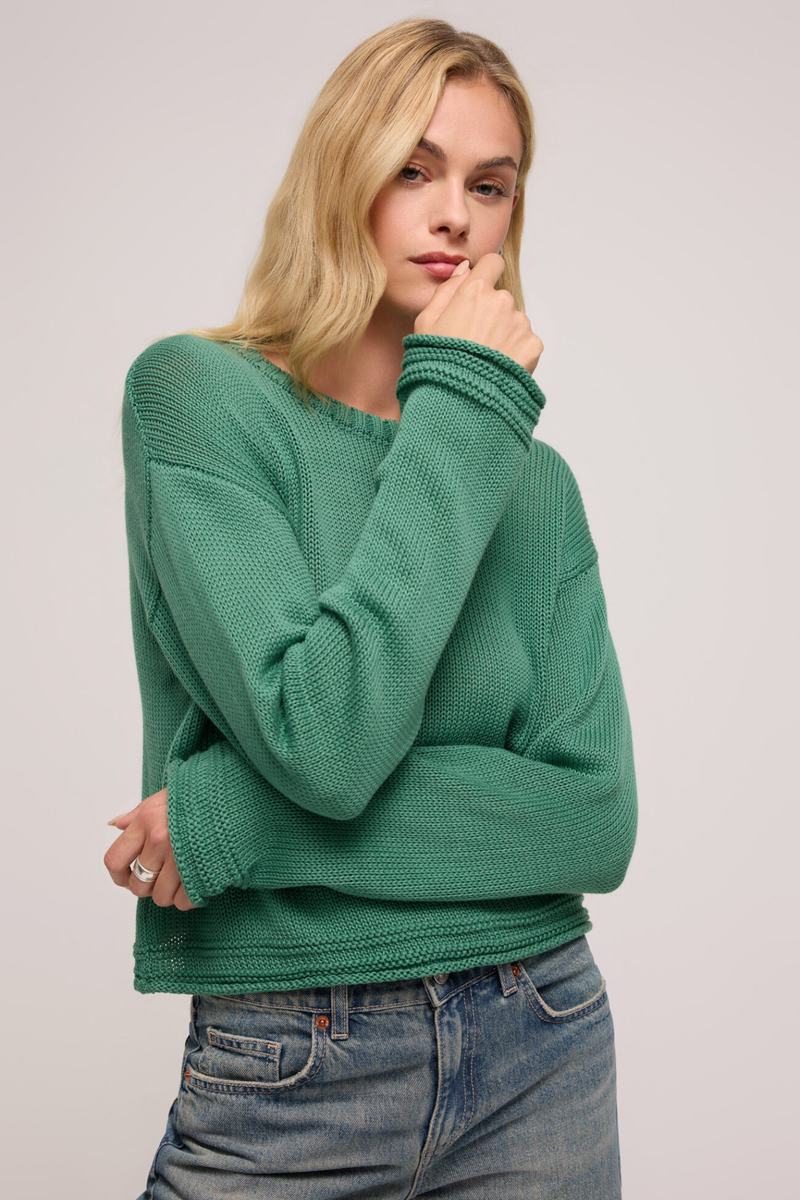 Emerson Botanical Green Sweater