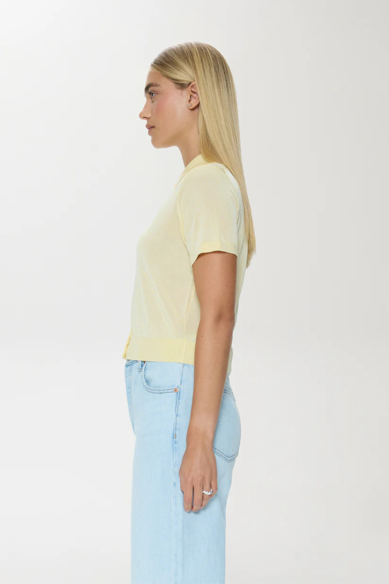 Lucca Pale Yellow Top