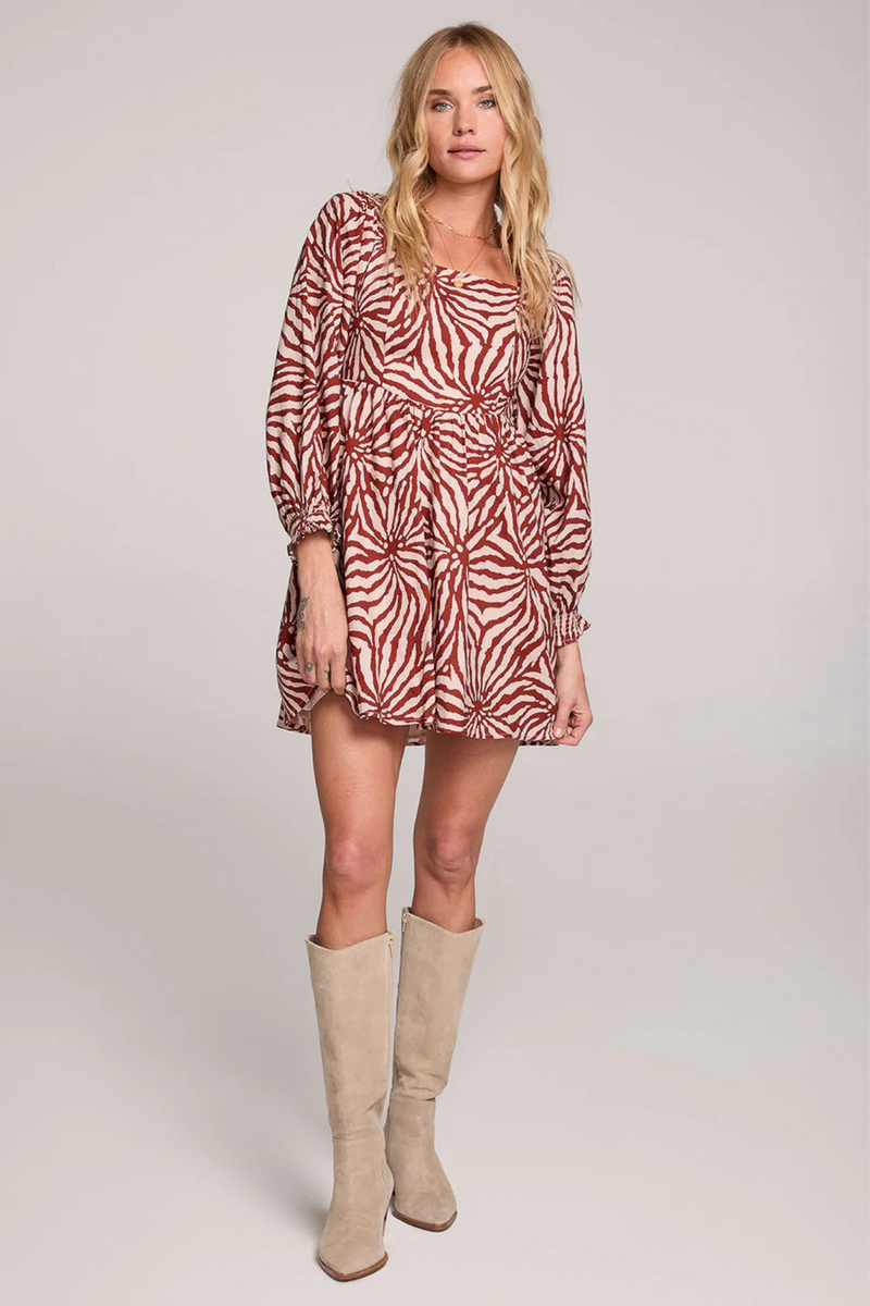 Ambre Rustic Mini Dress