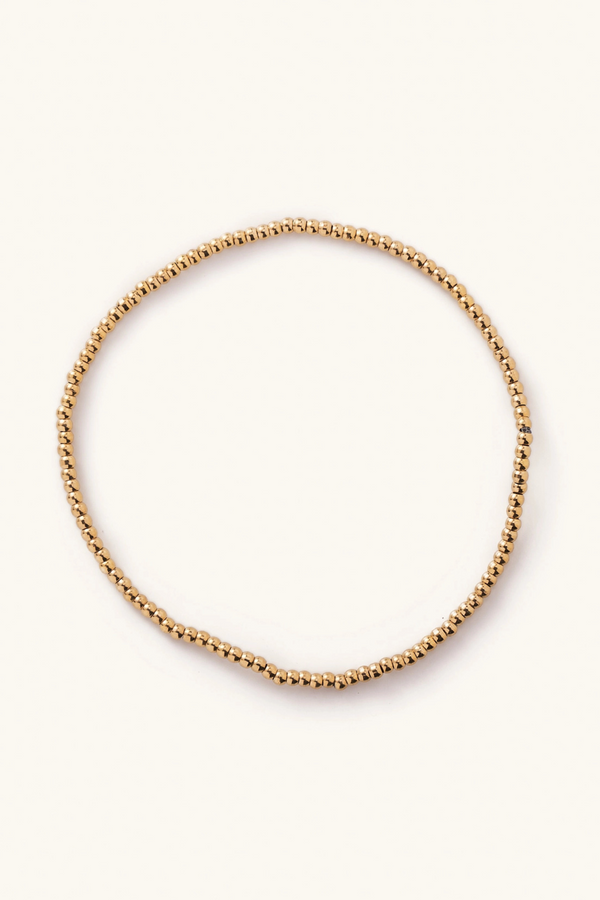 Small Gold Ball Bracelet