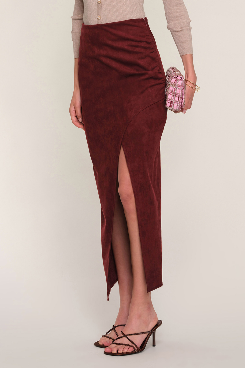 Sampaio Oxblood Skirt