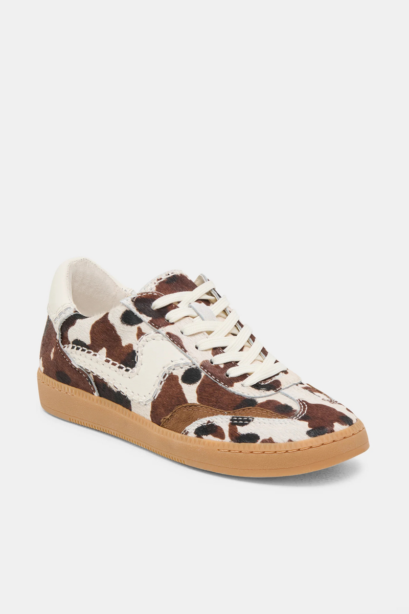 Notice Stitch Calf Hair Sneaker