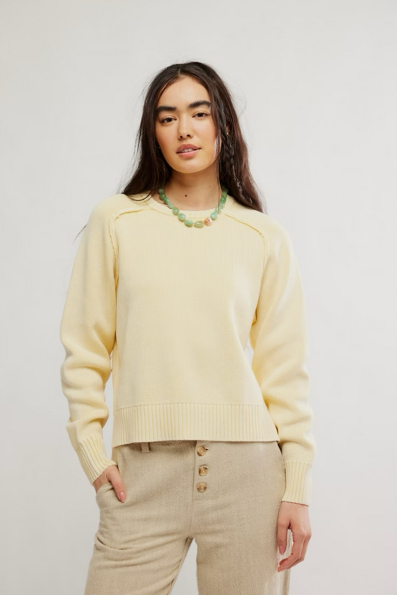 Spring Street Banana Cream Pullover