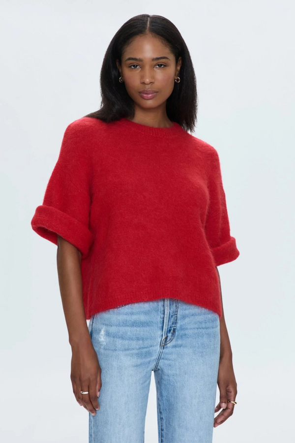 Micah Ruby Sweater Tee