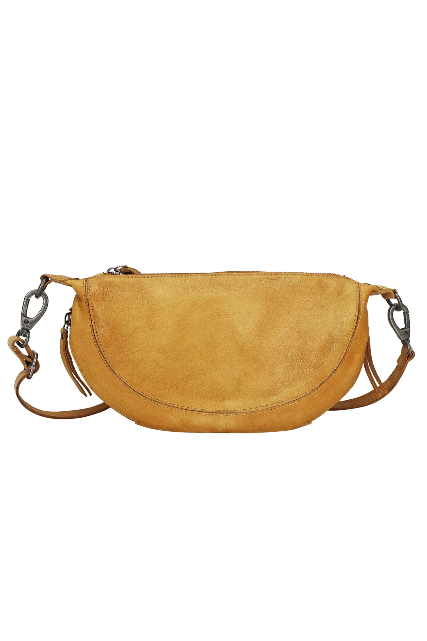 Crosby Camel Leather Sling Bag