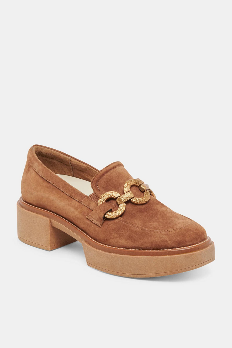 Sheena Brown Suede Loafer