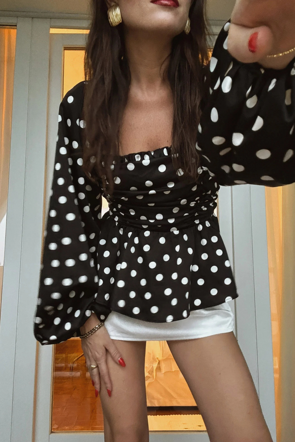 Atiana Polka Dot Top