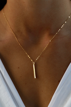 Petite Bar Necklace