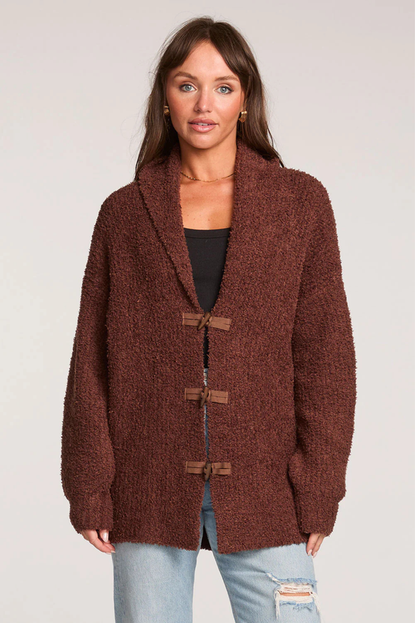 Safire Chocolate Cardigan