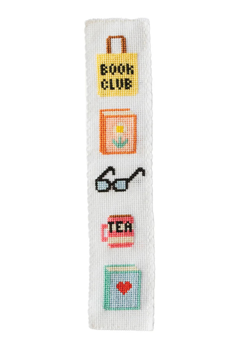 Bookish Bookmark Cross Stitch Kit