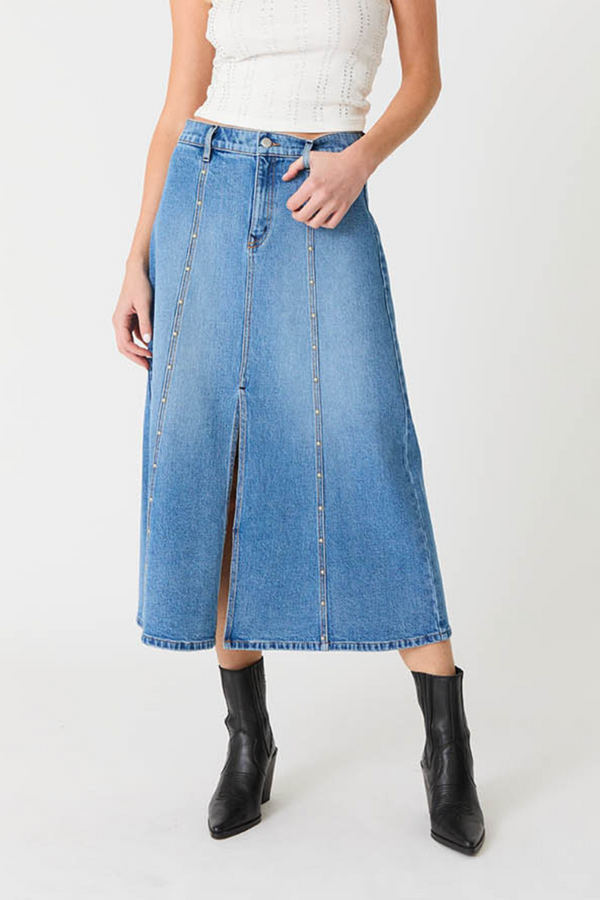 Parker Blue Moment Studded Skirt