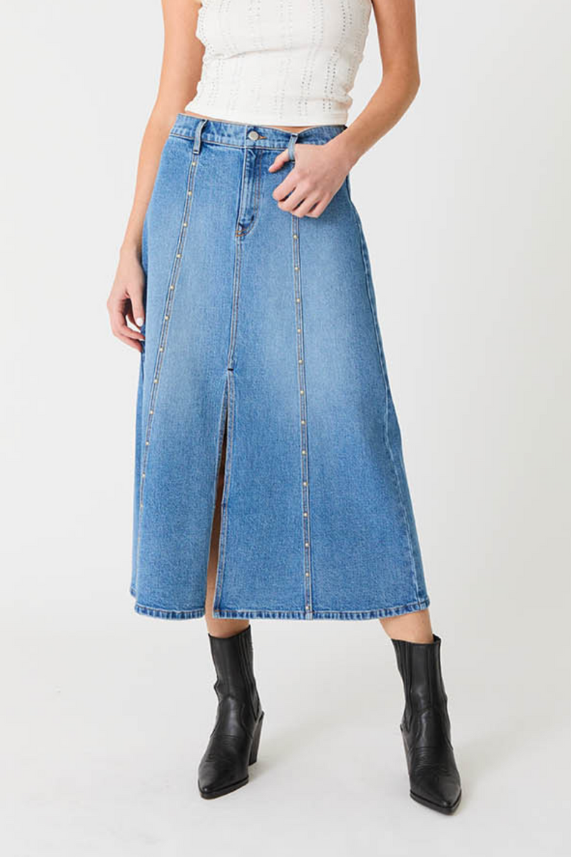 Parker Blue Moment Studded Skirt