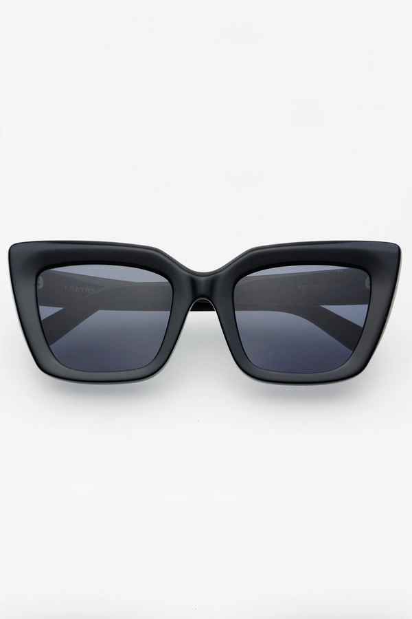 Portofino Black Acetate Sunglasses