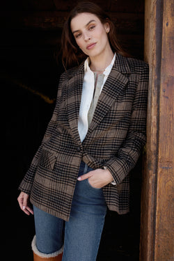 Kingston Plaid Blazer