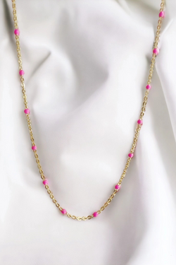 Lola Pink Layering Necklace