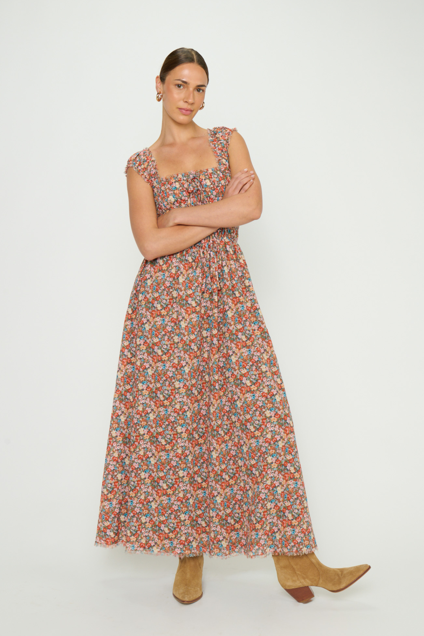 Mabel Rustic Meadow Maxi Dress