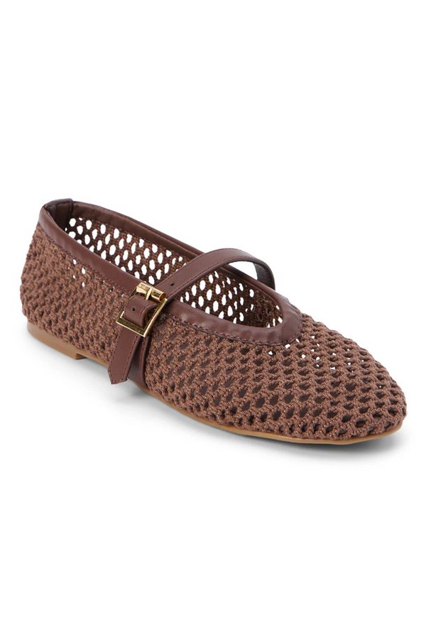 Nolita Chocolate Ballet Flat