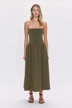 Mavo Rich Olive Dress