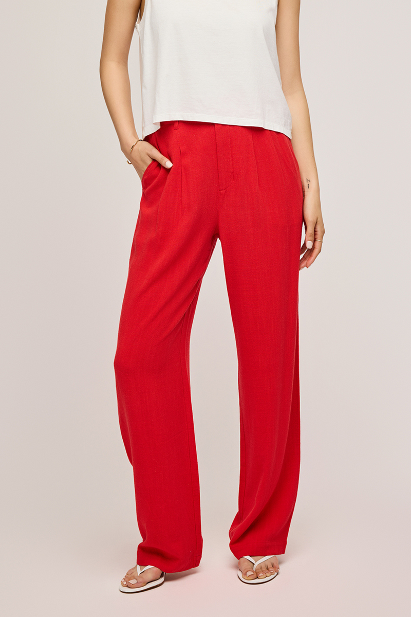 Elliot Red Pants