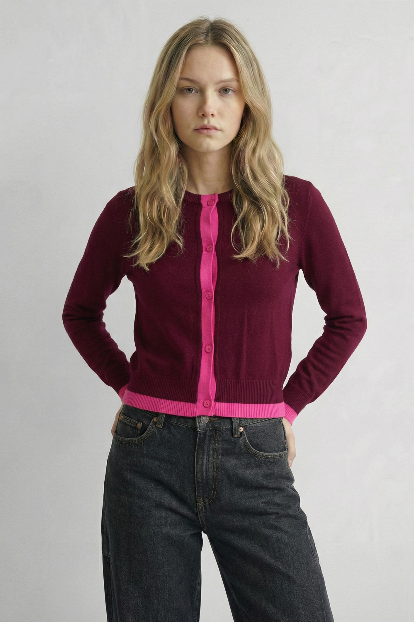 Zeppelin Wine Cardigan