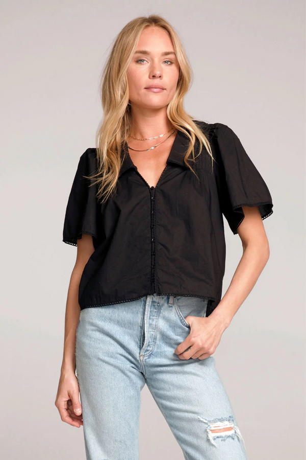 Zaylah Black Top