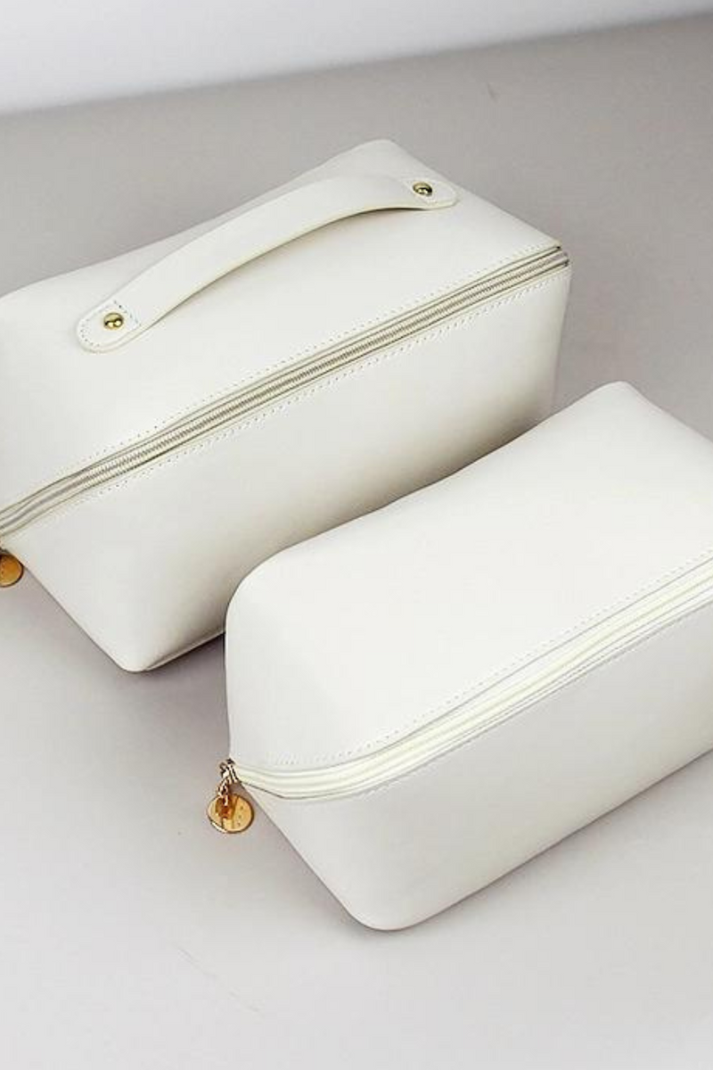 White Cosmetic Bag