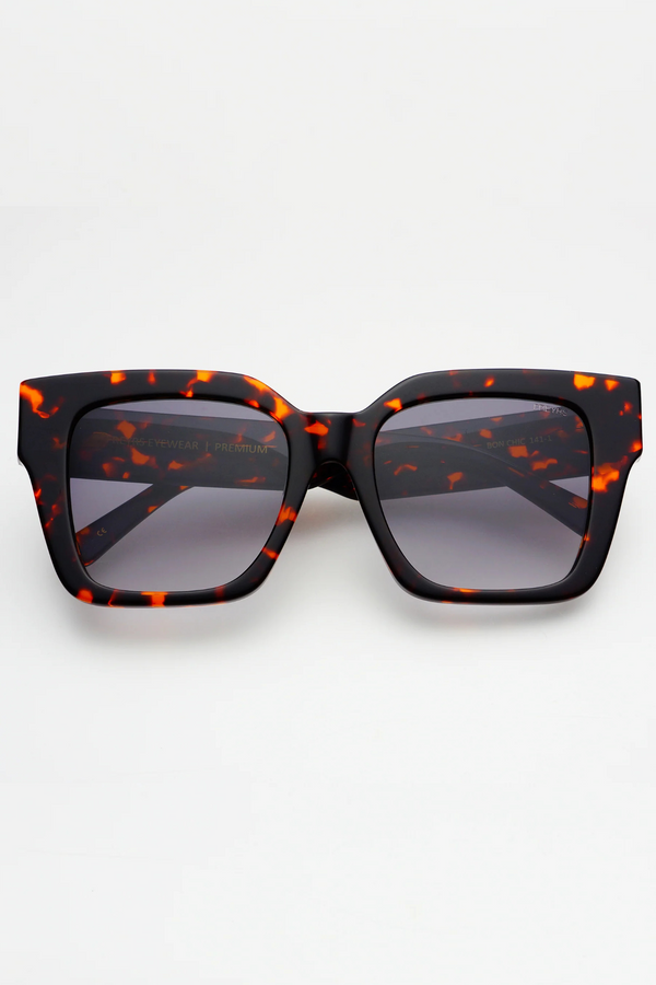 Bon Chic Tortoise Acetate Sunglasses