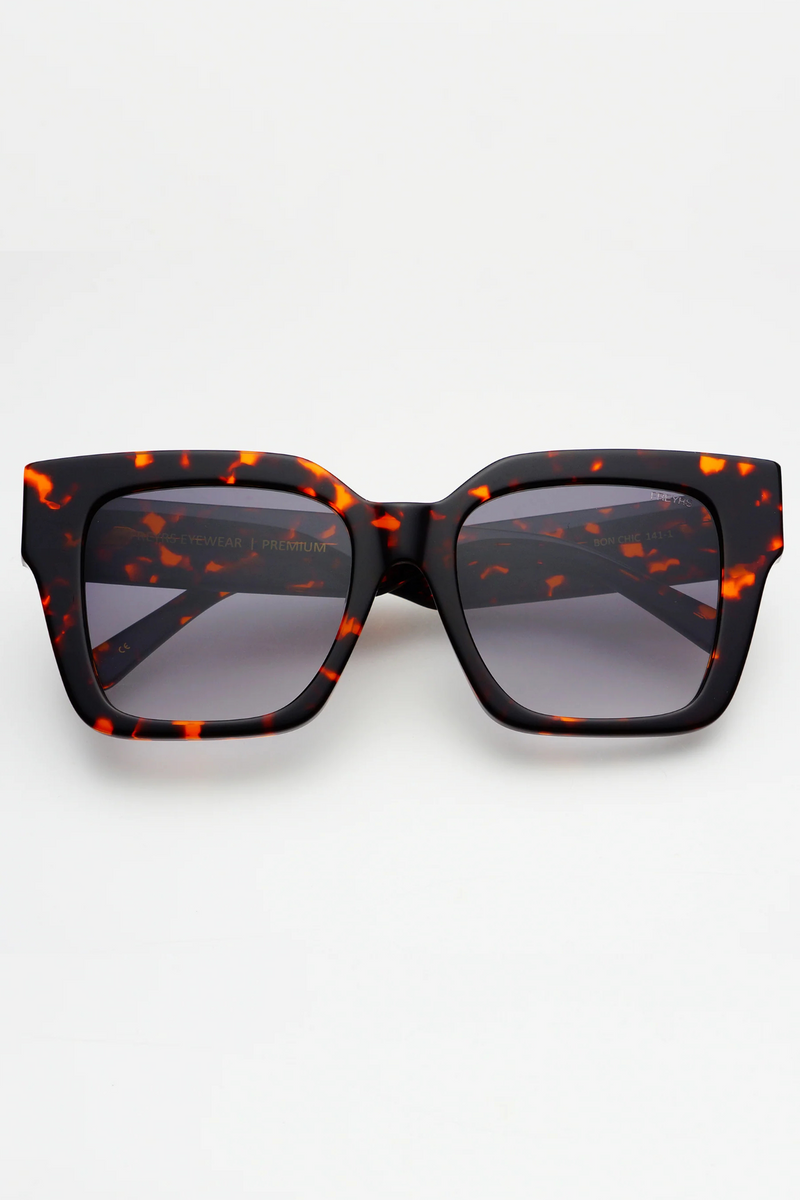 Bon Chic Tortoise Acetate Sunglasses