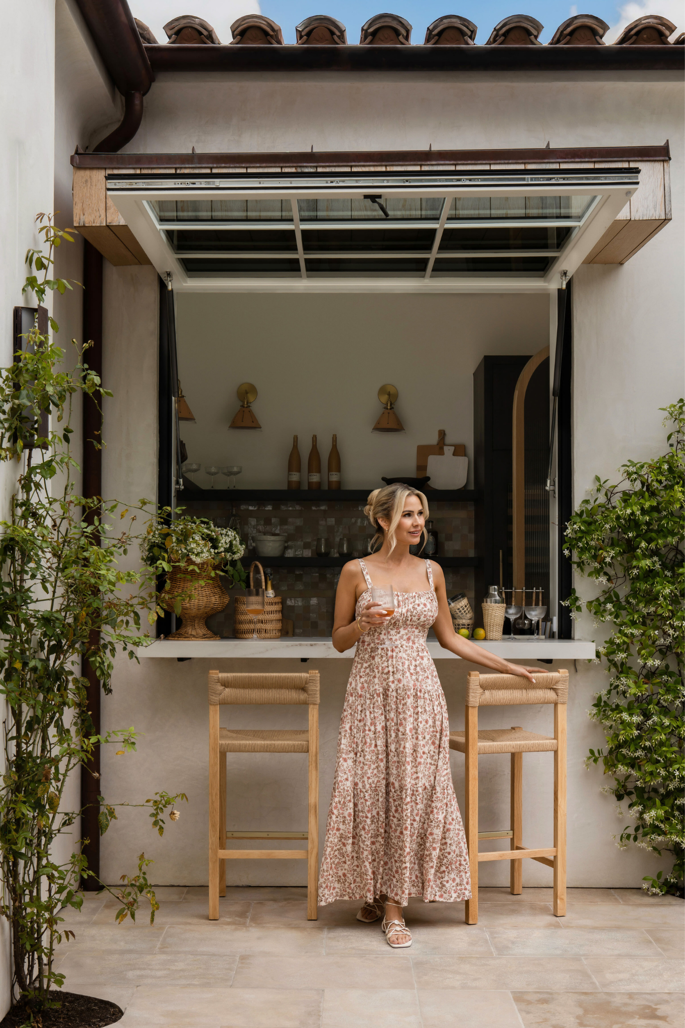 Mindy Sandshell Floral Dress